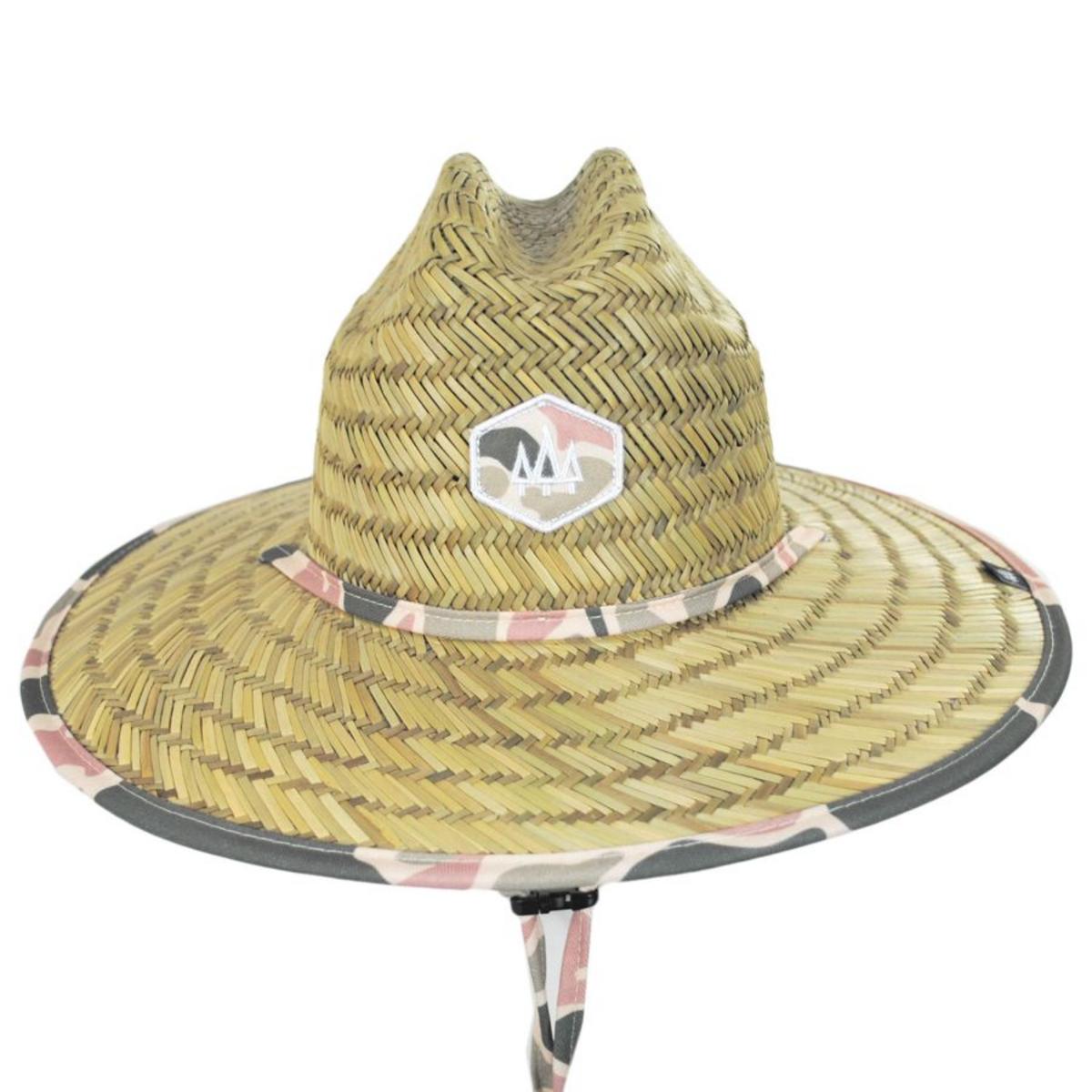 Kid's Willow Straw Lifeguard Hat