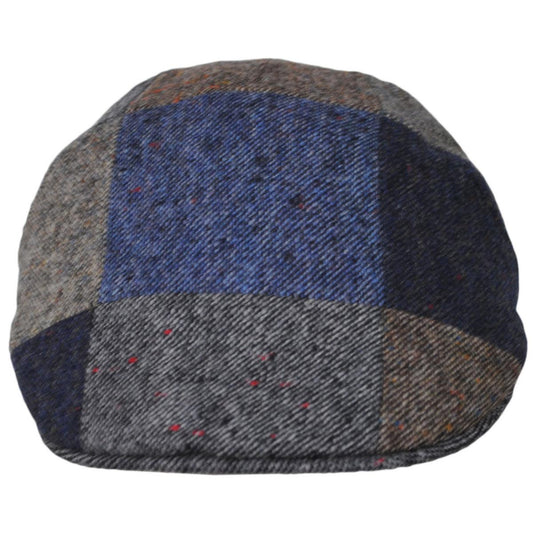 Stefeno Hats | Wool Patchwork Ascot Ivy Cap | 171572 | front | MULTI