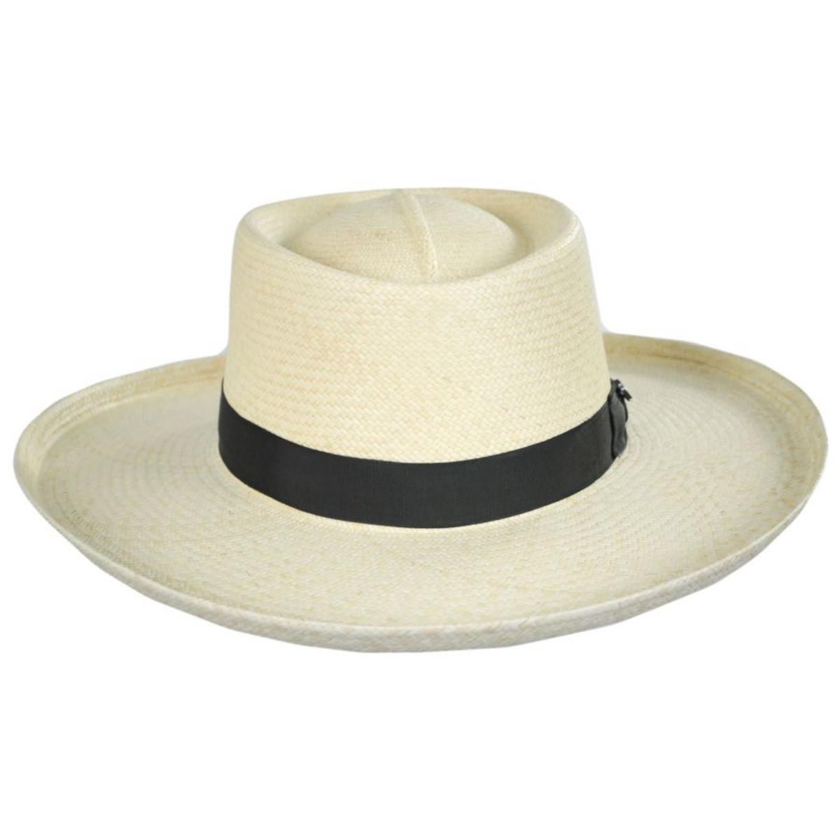 Tommy Bahama | Kalama Panama Straw Gambler Hat | 126231 | front | NATURAL