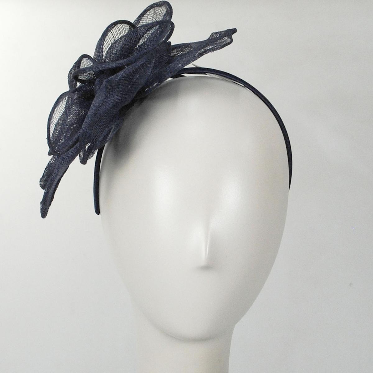 Rosa Sinamay Straw Fascinator Hat