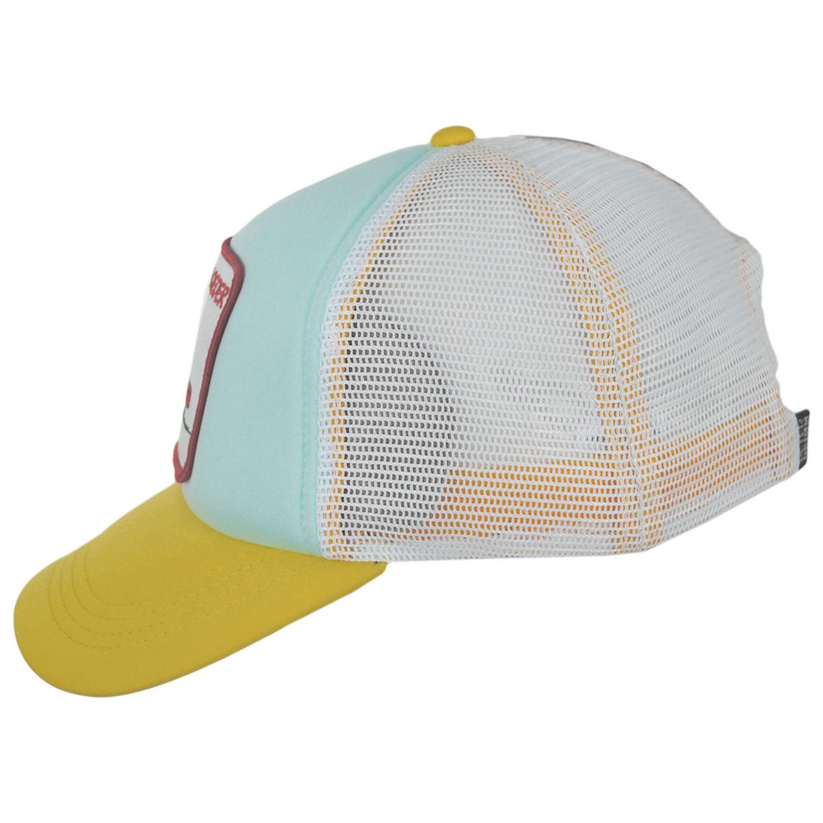 Peanuts | Schroeder Mesh Trucker Snapback Baseball Cap | 201312 | profile | BLUE