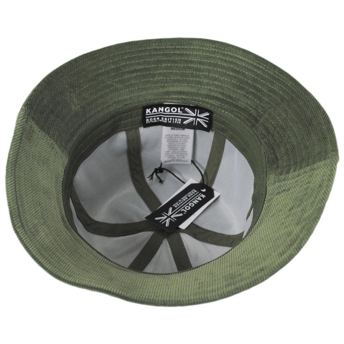Kangol | Cord Casual Bucket Hat | 185793 | under | OLIVE
