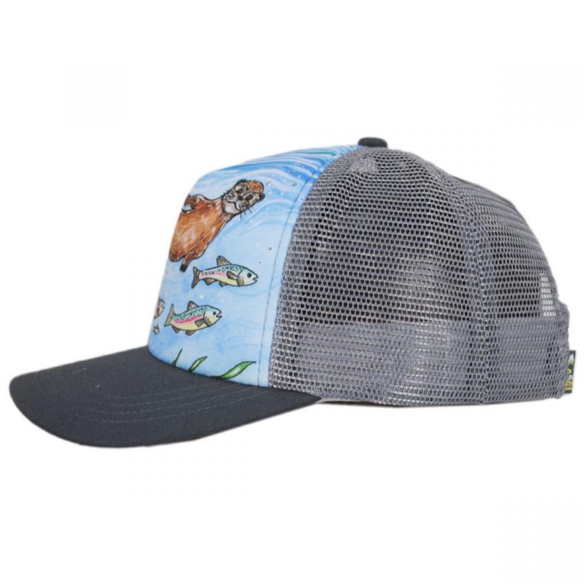 Kid's River Otter Trucker Snapback Baseball Cap