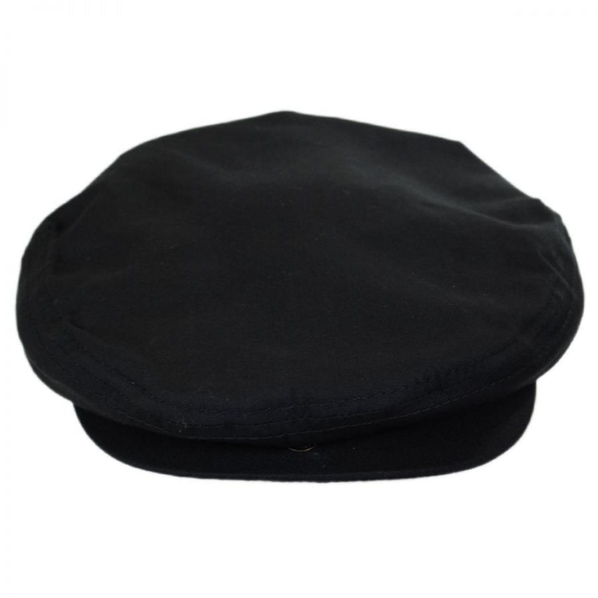 Scala | Cotton Rain Ivy Cap | 160232 | front | BLACK