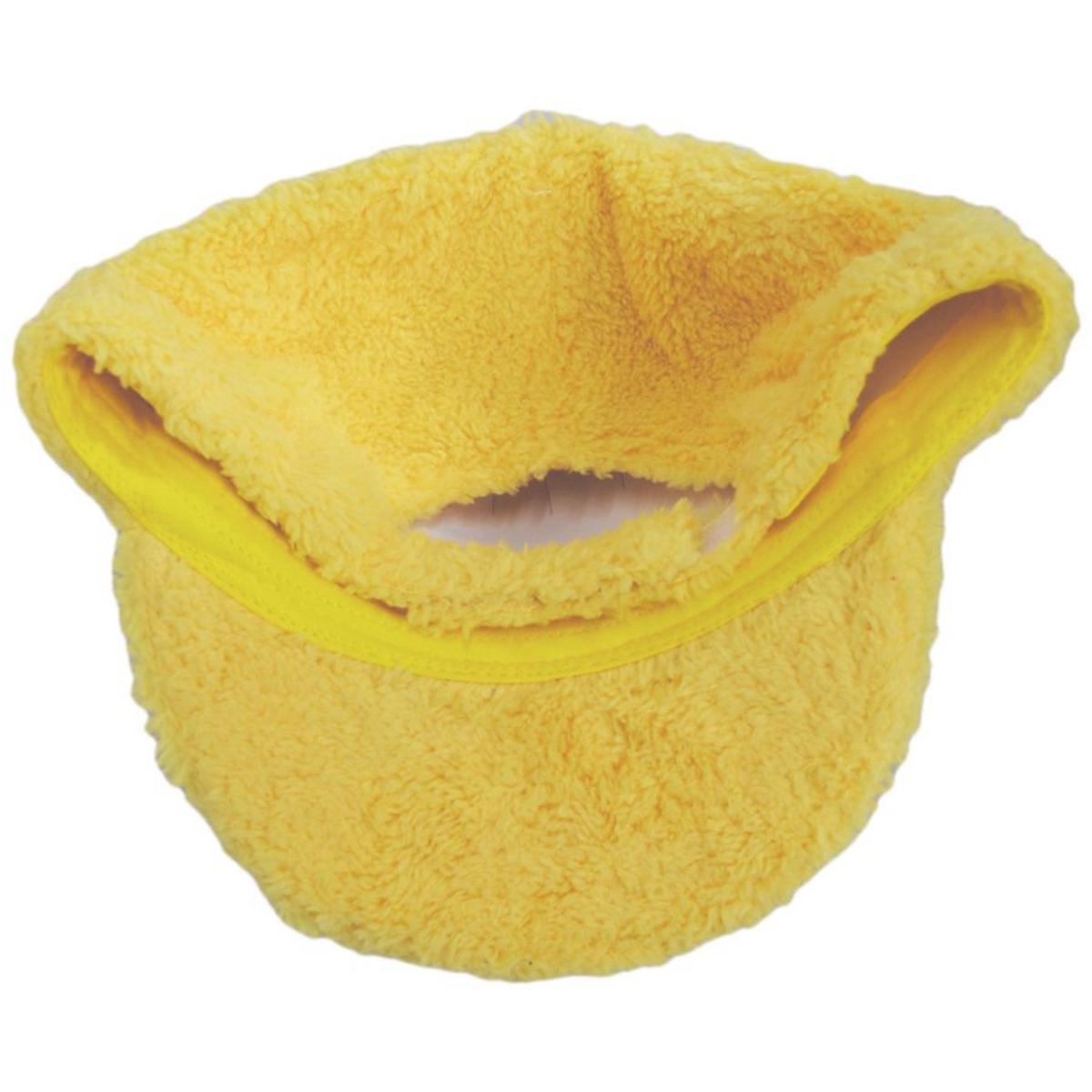 Disney | Winnie the Pooh Fuzzy Adjustable Baseball Cap | 190527 | under | YELLOW