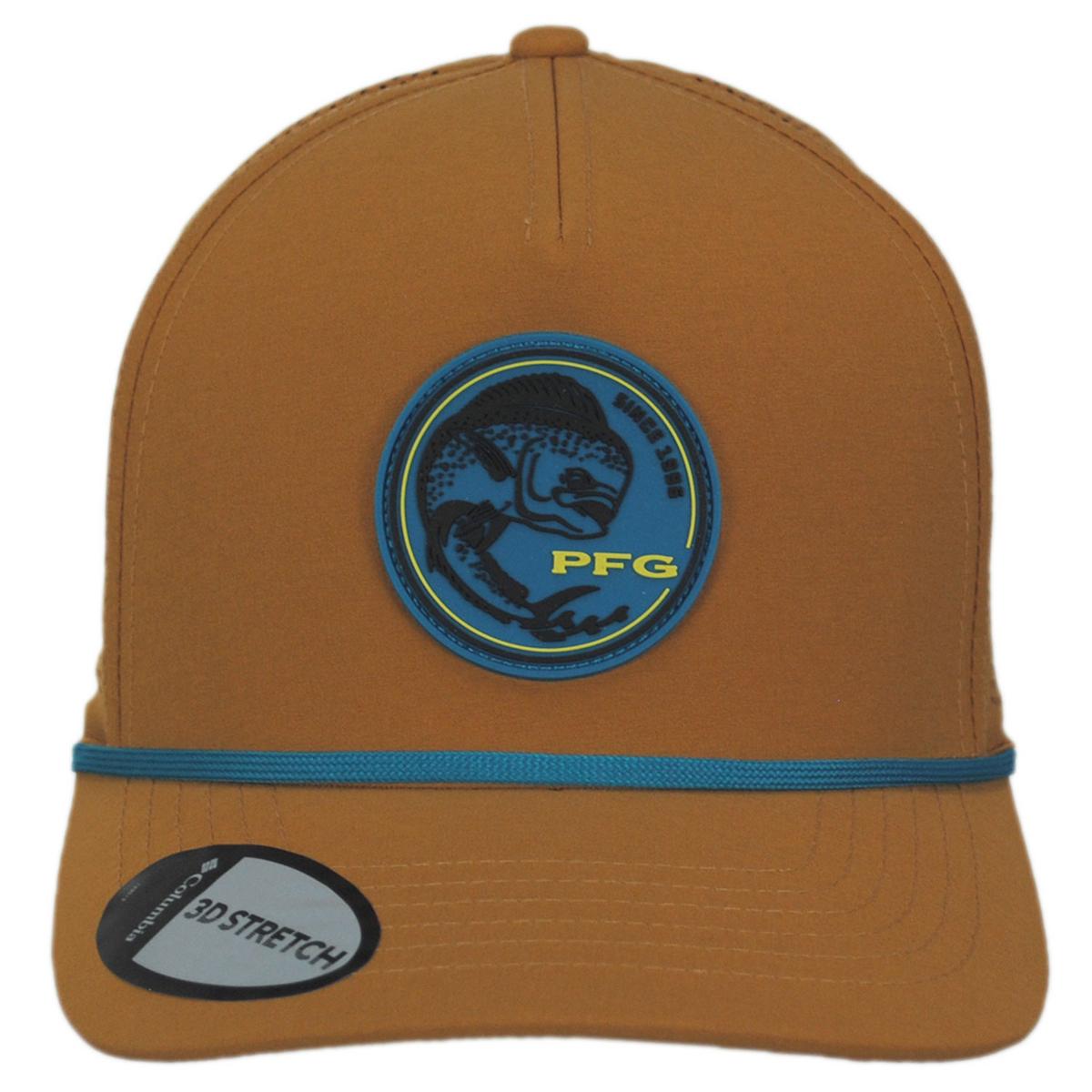 Columbia Sportswear | Tidal Pursuit 3D Stretch Snapback Baseball Cap | 400088 | front | MAPLE SUGAR