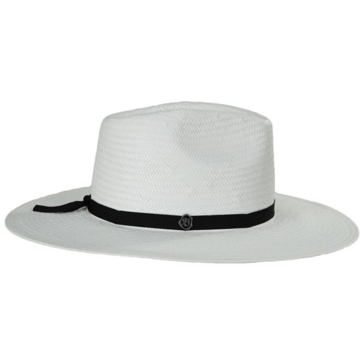 V.C. Fine Line Toyo Straw Fedora Hat