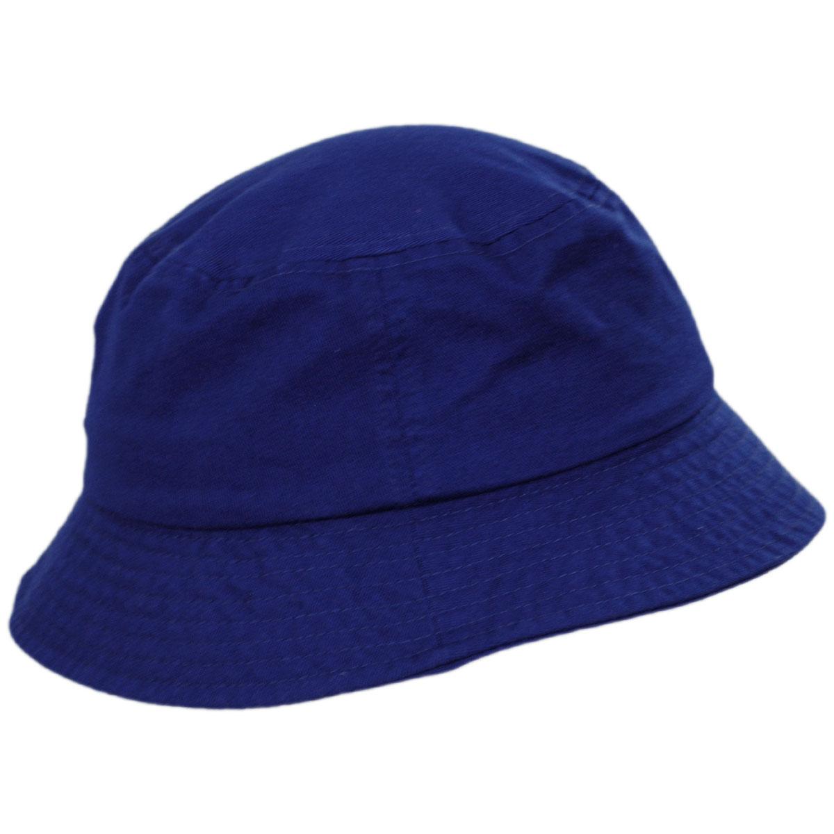 Kangol | Washed Cotton Bucket Hat - SS24 | 185701SS24 | profile | STARRY BLUE