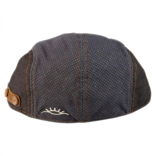 Conner | Sinclair Gentleman's Cotton Ivy Cap | 161704 | front | BROWN