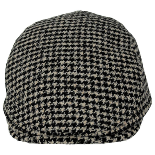 Bailey 1922 | Harwood Wool Blend Houndstooth Ivy Cap | 167218 | front | BONE