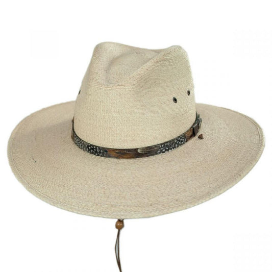 Stetson | Cumberland Palm Leaf Straw Aussie Hat | 126979 | lead | TOASTED PALM