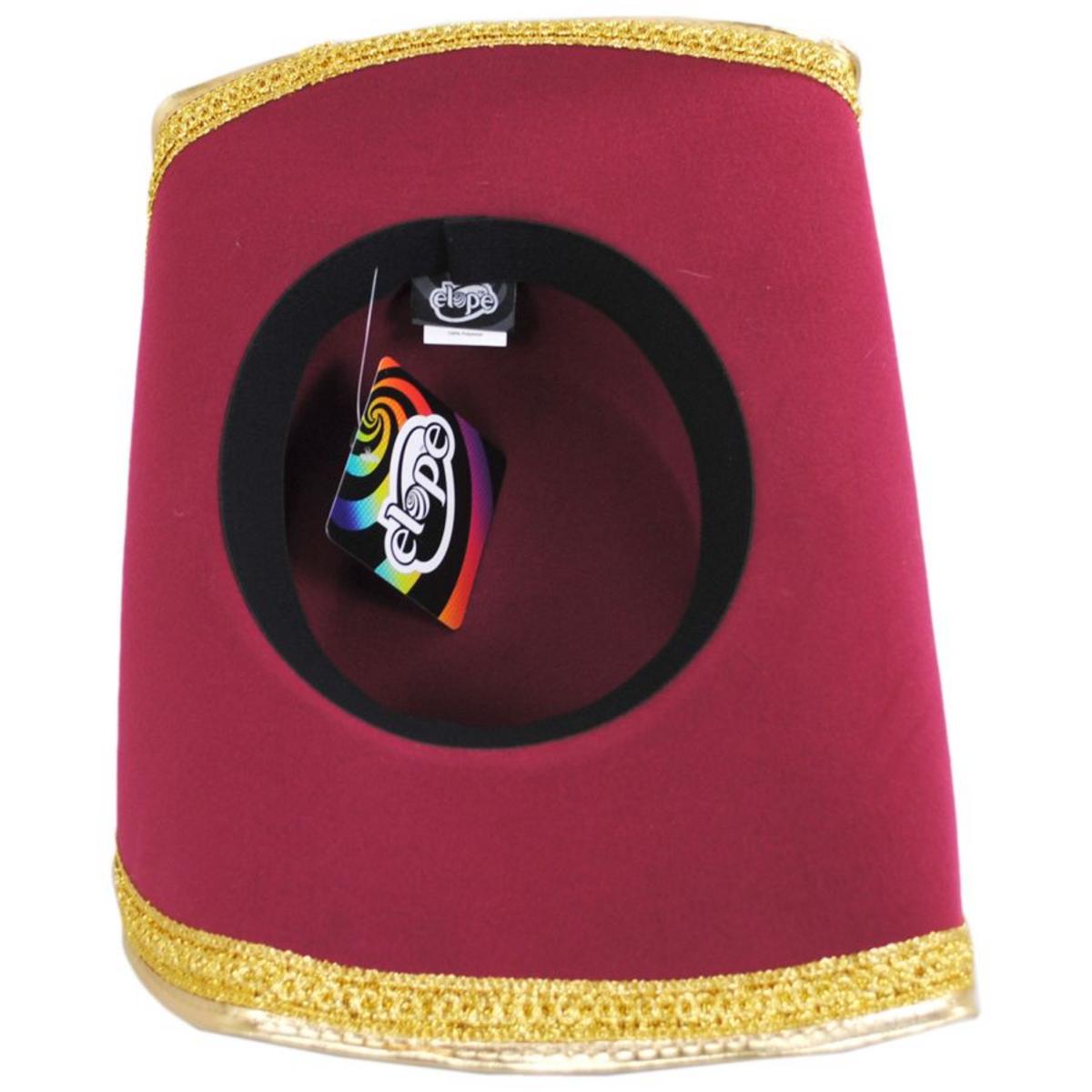 Disney | Peter Pan Captain Hook Hat | 190285 | under | RED/GOLD