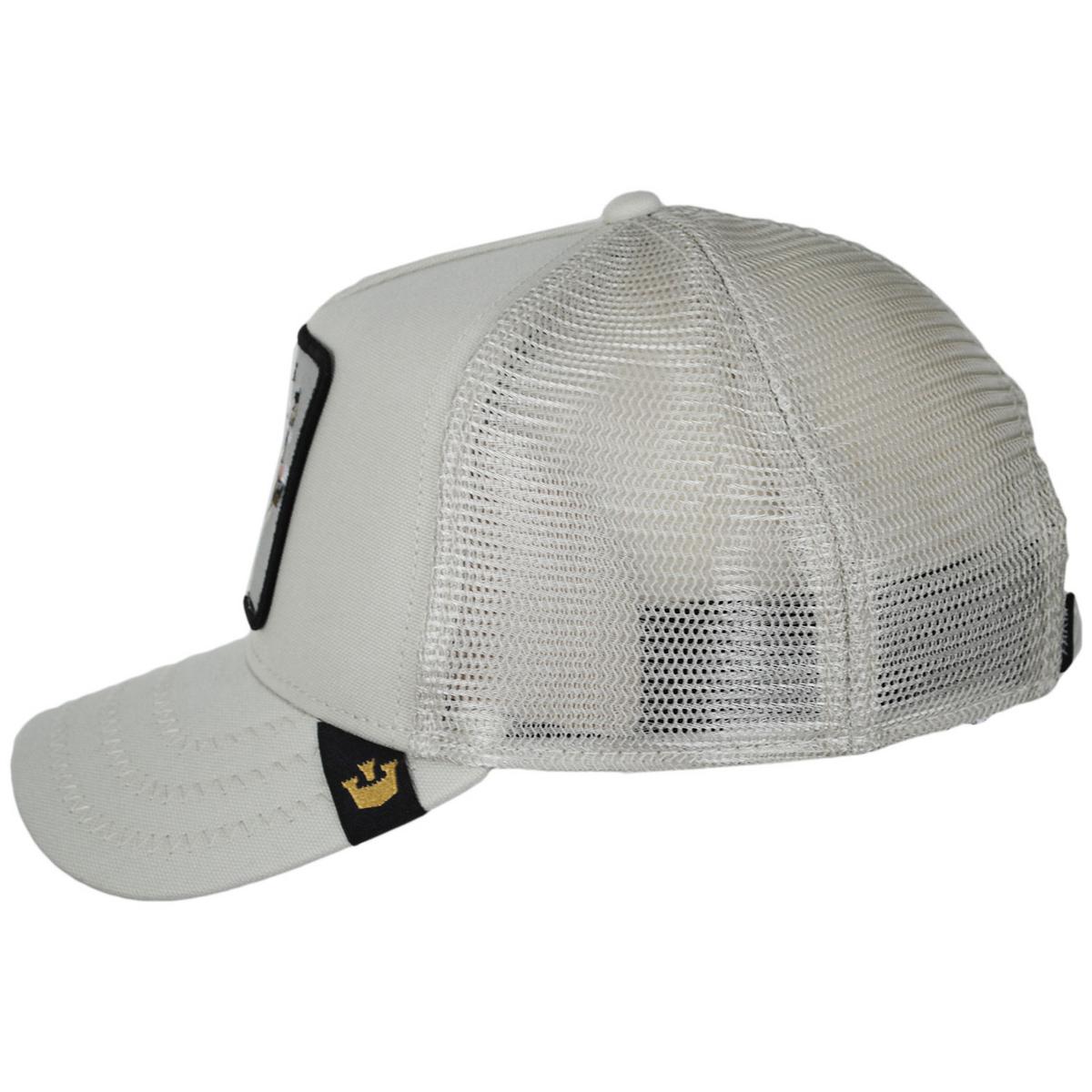 Goorin Bros | Maverick Mesh Trucker Snapback Baseball Cap | 200700 | profile | GREY