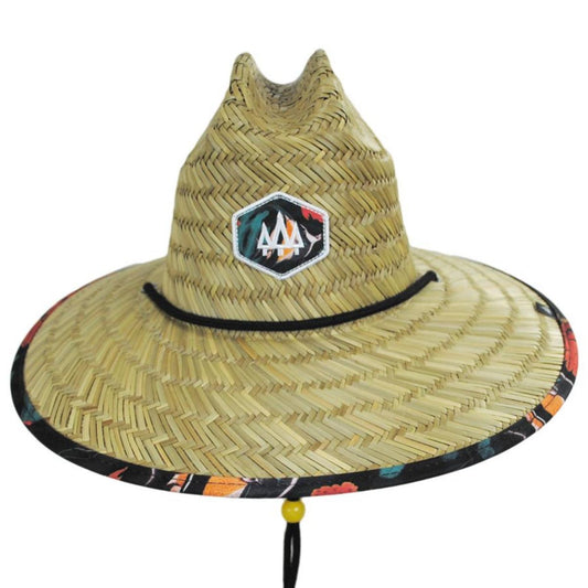 Hemlock Hat Co. | Youth Finley Rush Straw Lifeguard Hat | 505917 | front | NATURAL