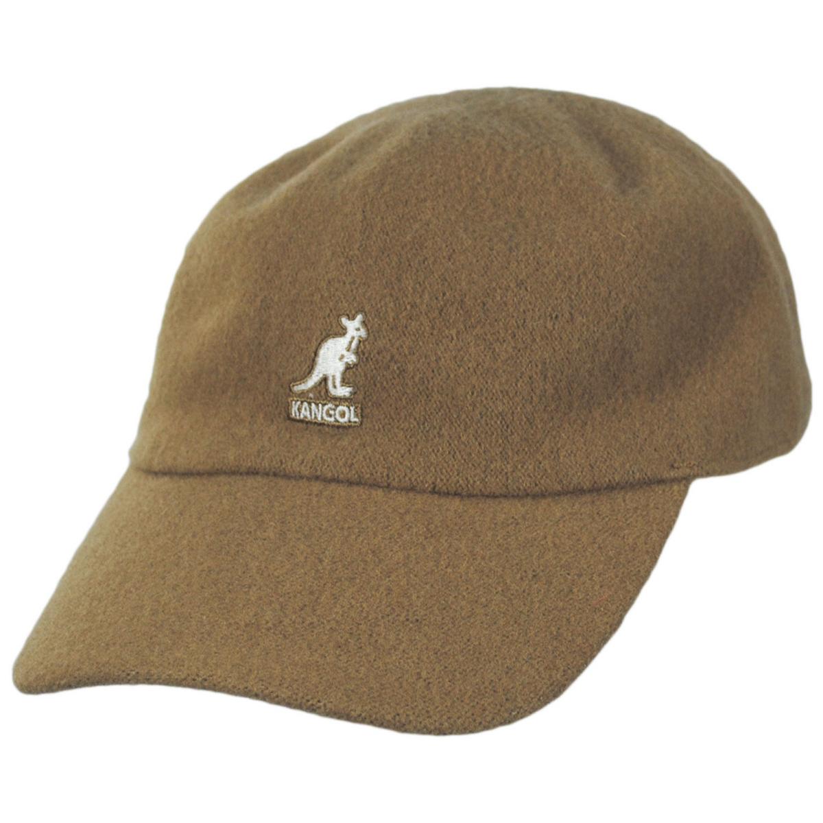Kangol | Wool Spacecap Fitted Baseball Cap | 201106 | lead | CAMEL