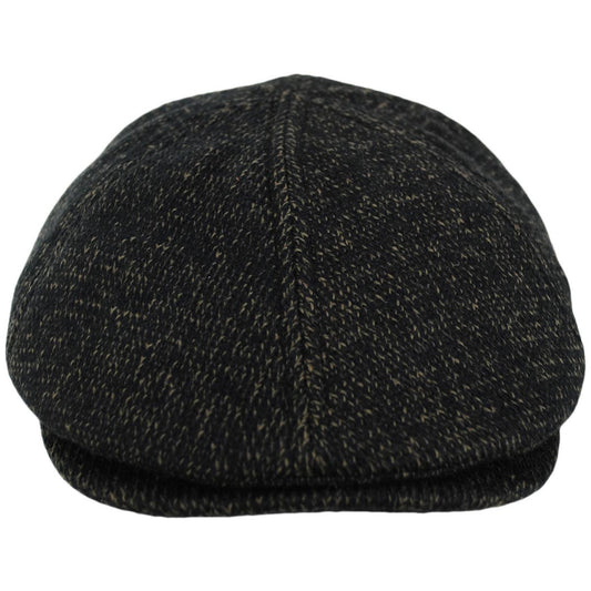 Stetson | Windygates Cotton Blend Duckbill Ivy Cap | 160289 | front | BLACK