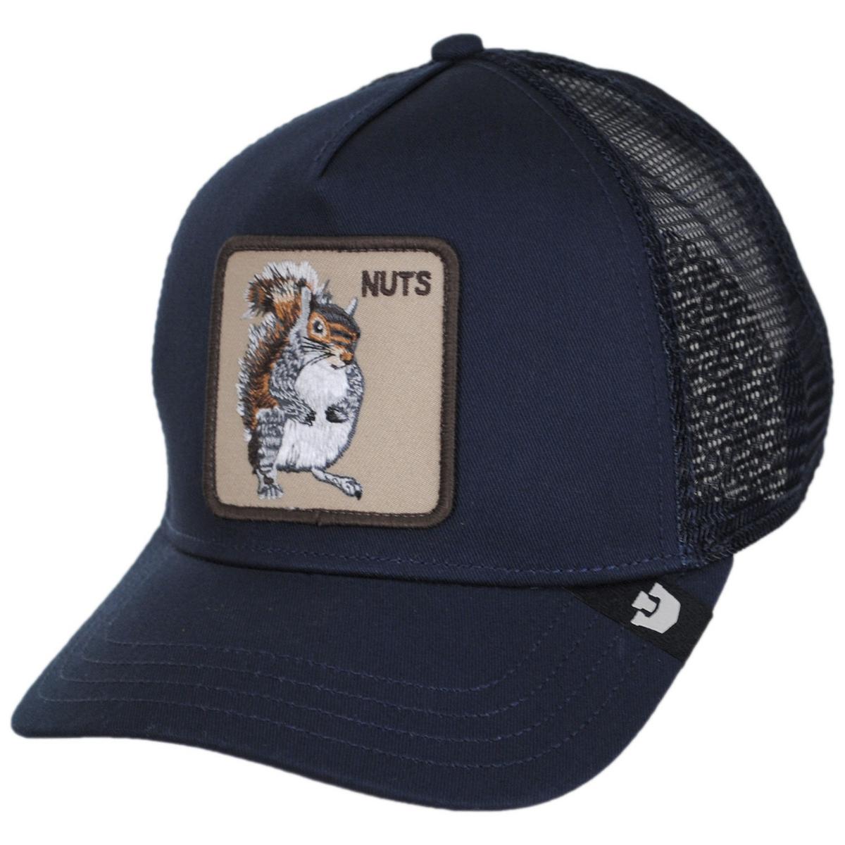 Goorin Bros | Squirrel Nuts Mesh Trucker Snapback Baseball Cap | 200491 | lead | EDGE