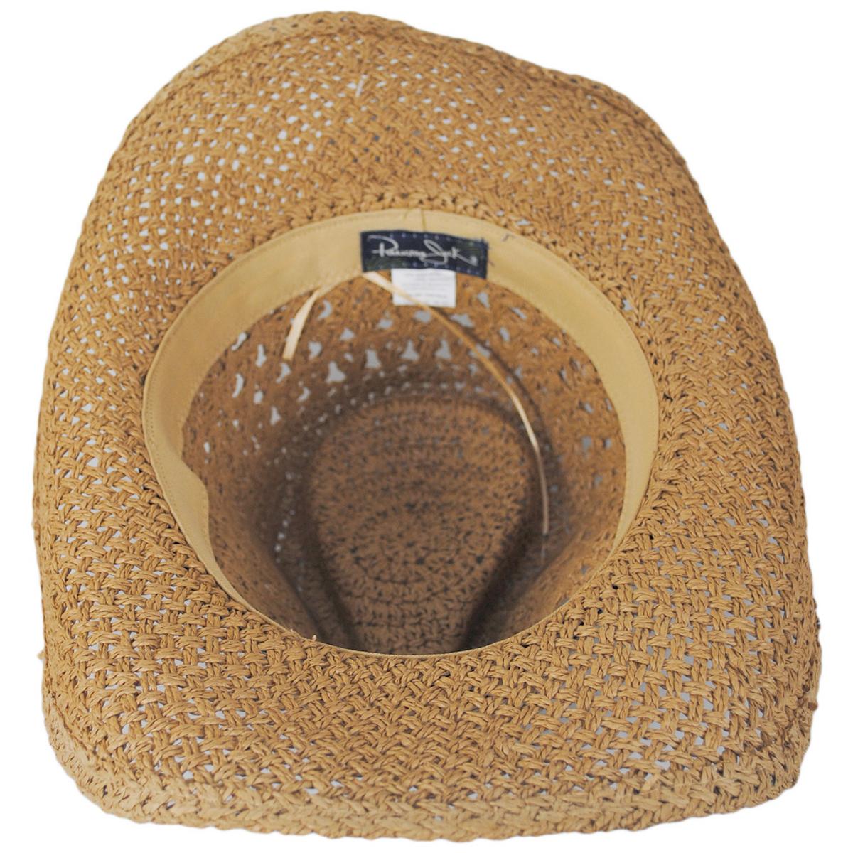 Panama Jack | Capybura Toyo Straw Western Hat | 102000 | under | TOAST