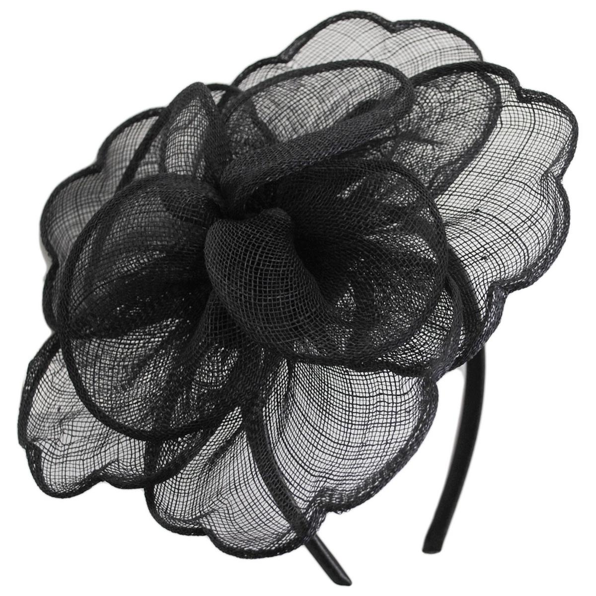Kathy Jeanne | Rosa Sinamay Straw Fascinator Hat