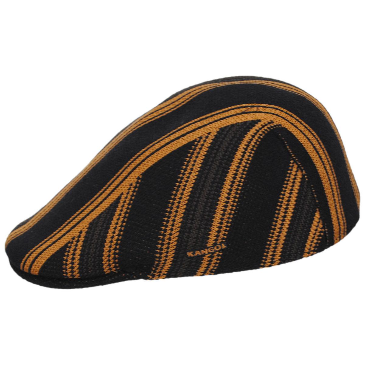 Kangol | Nostalgia Stripe 507 Ivy Cap | 160839 | profile | BLACK