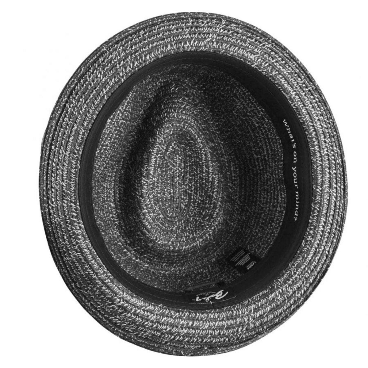 Bailey 1922 | Billy Braided Toyo Straw Fedora Hat | 127843A | under | STATIC
