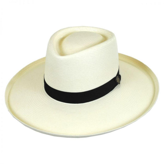 Dobbs | San Juan Shantung Straw Planter Hat | 126945 | lead | NATURAL