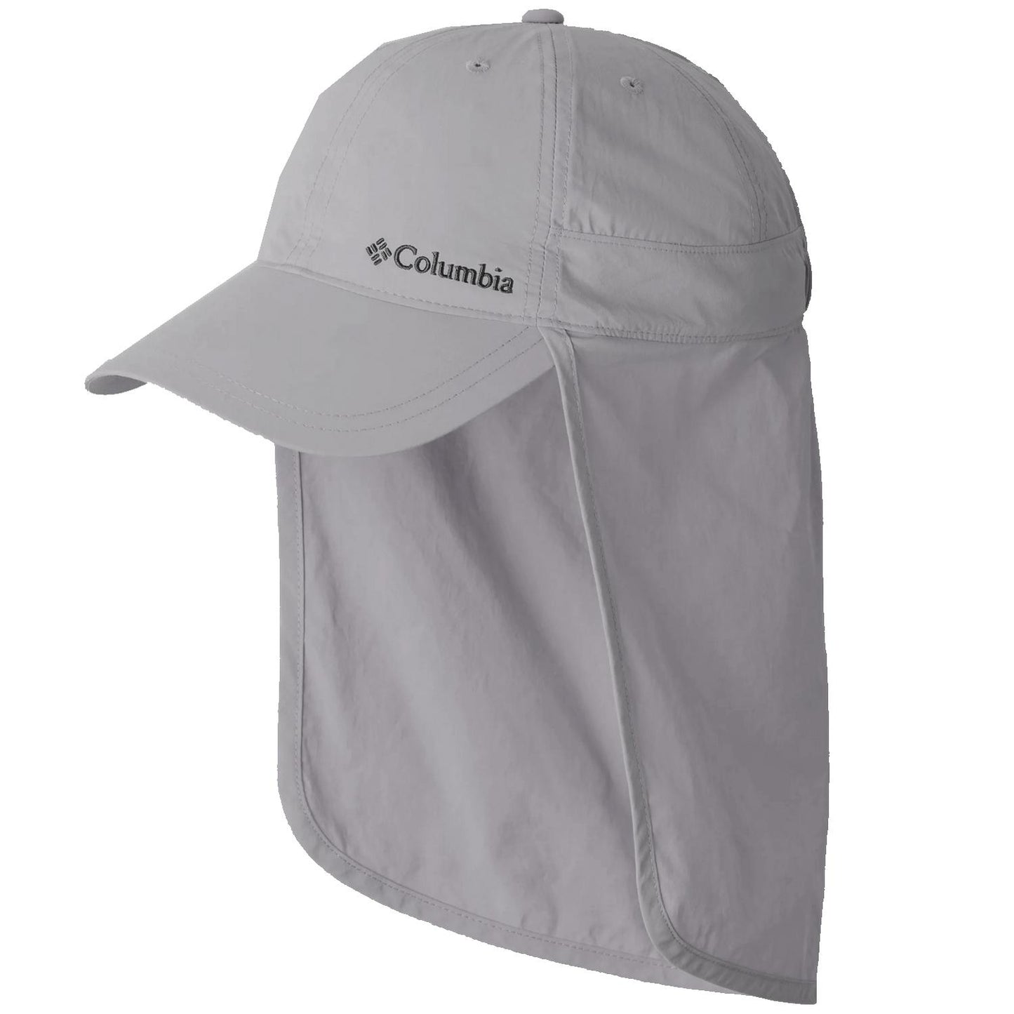Columbia Sportswear | Schooner Bank Cachalot Neckflap Baseball Cap | 400108 | lead | COLUMBIA GREY