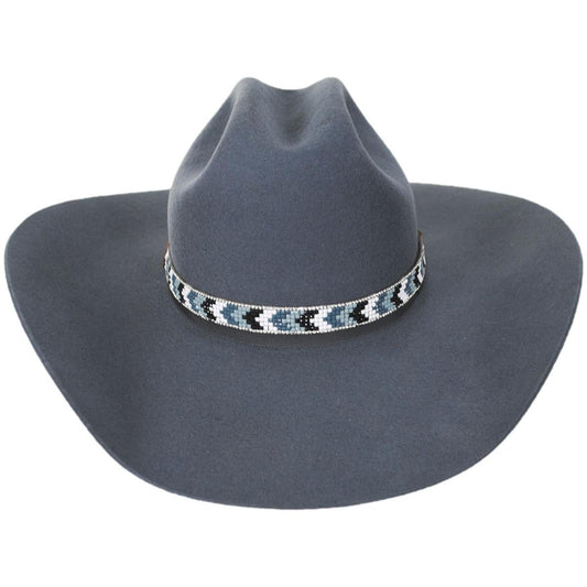 Stetson | Gold Creek Wool Felt Western Hat | 130756 | front | DENIM MIX