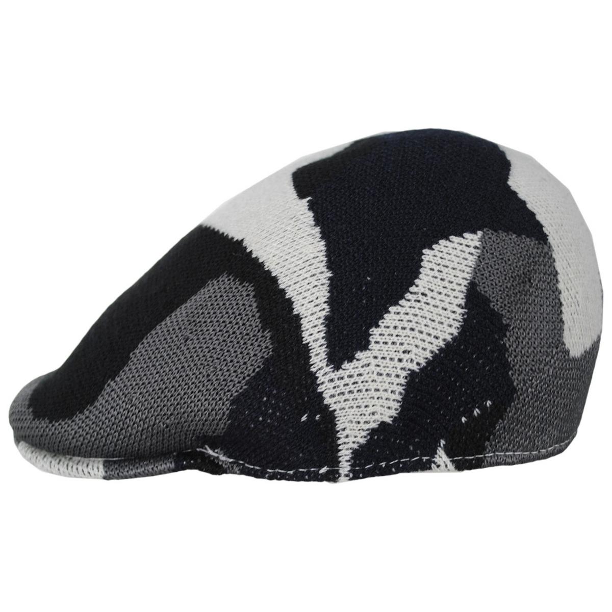 Kangol | Joyful Collage 507 Ivy Cap | 161016 | profile | BLACK MIX