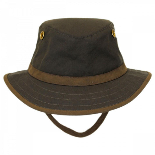 Tilley Endurables | TWC7 Wax Cotton Hat | 400809 | front | OLIVE