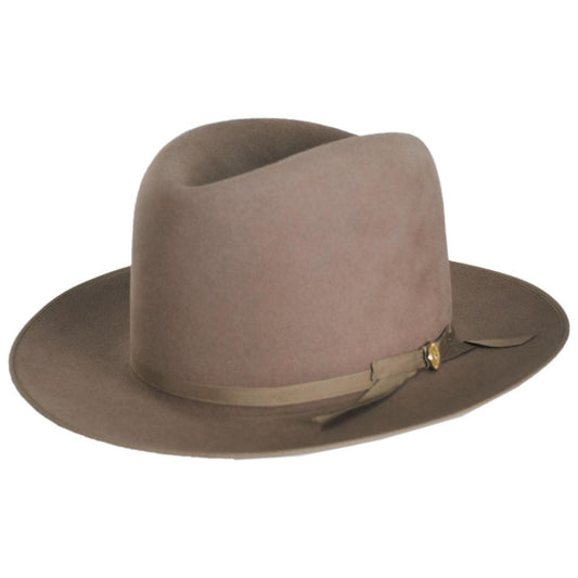 Stetson | Open Road 160th Edition 6X Fur Felt Shapeable Open Crown Western Hat | 130754 | lsfone | FAWN
