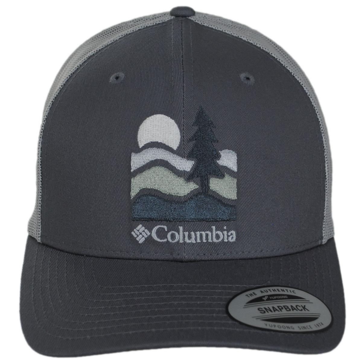 Columbia Sportswear | Get Hiked Mesh Snapback Baseball Cap | 400146 | front | CITY GREY