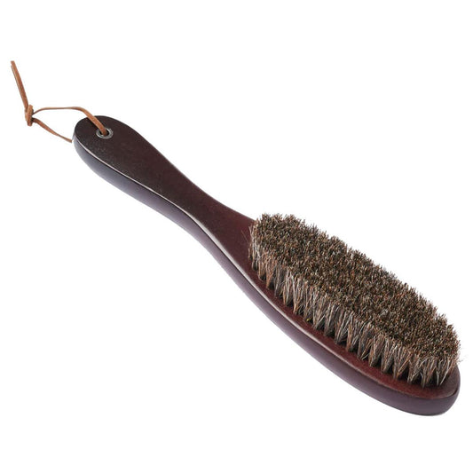 BRIXTON HATS | Wood and Horsehair Hat Brush | 603250 | lead | BLACK