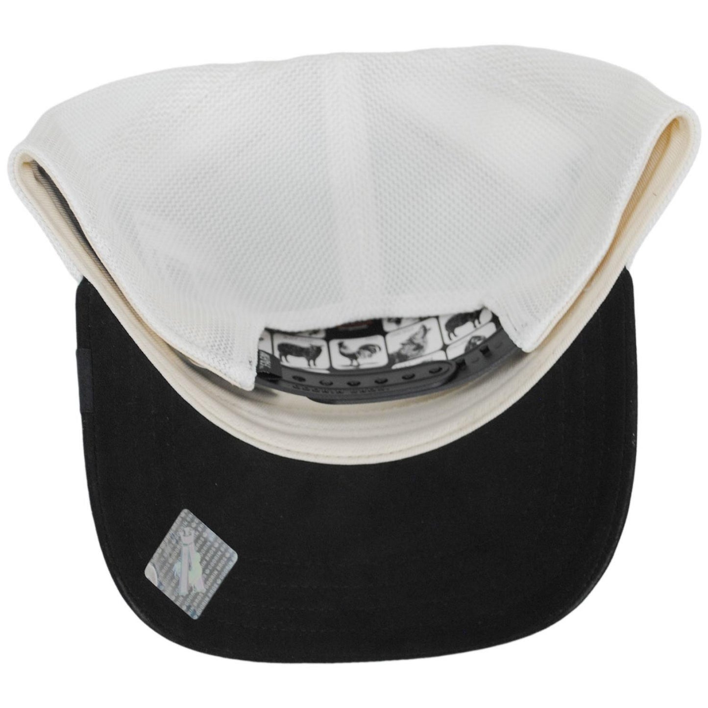 Goorin Bros | Pitbull Micro Suede Mesh Trucker Snapback Baseball Cap | 200662 | under | CREAM