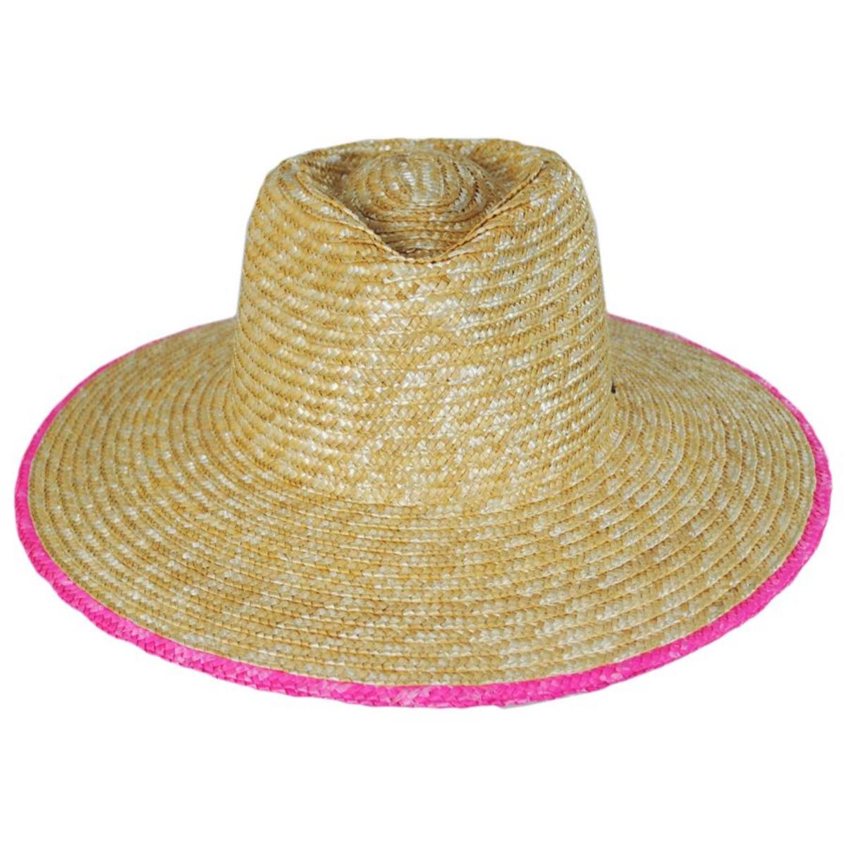 Joanna Festival Wheat Straw Fedora Hat
