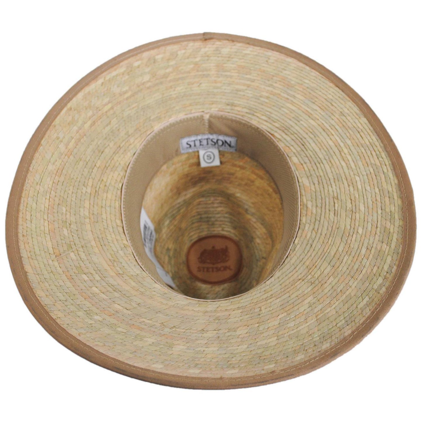 Stetson | Arrowrock Palm Straw Safari Fedora Hat | 126932 | under | NATURAL
