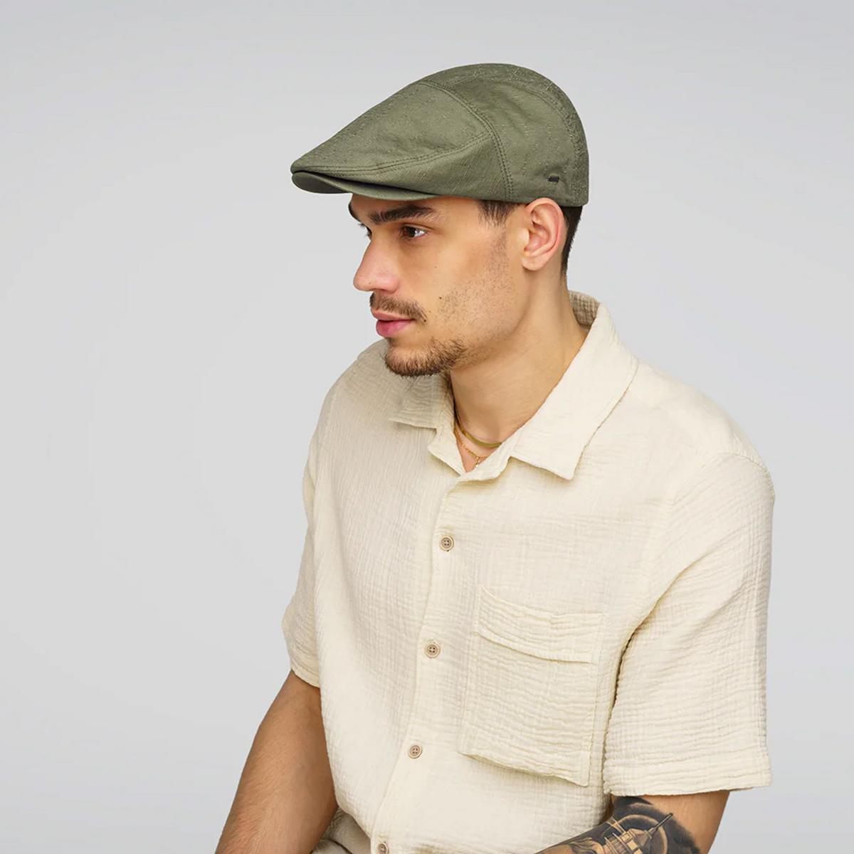 Bailey 1922 | Roan Cotton 5 Panel Ivy Cap | 167233 | lsfone | GREEN