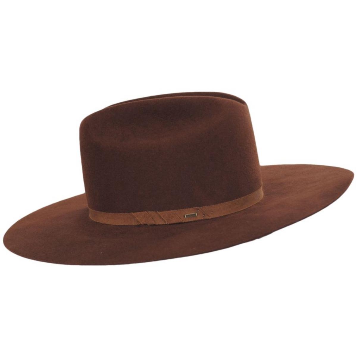 Bailey 1922 | Niall Wool Felt Western Hat | 130394 | profile | COGNAC