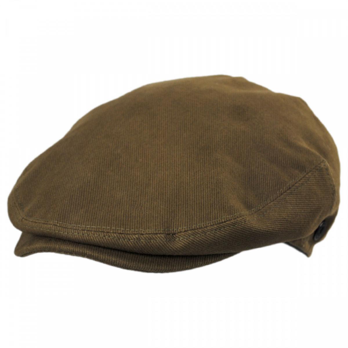 Jaxon Hats | Classic Cotton Ivy Cap | 167740 | lead | OLIVE GREEN