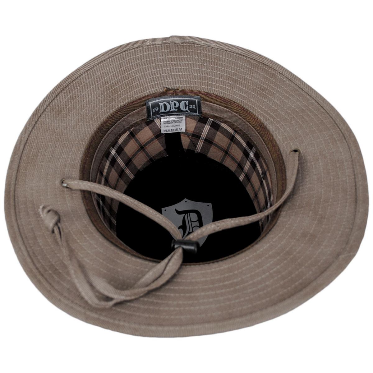 Dorfman Pacific | Down Under Twill Aussie Hat | 400198 | under | TAN
