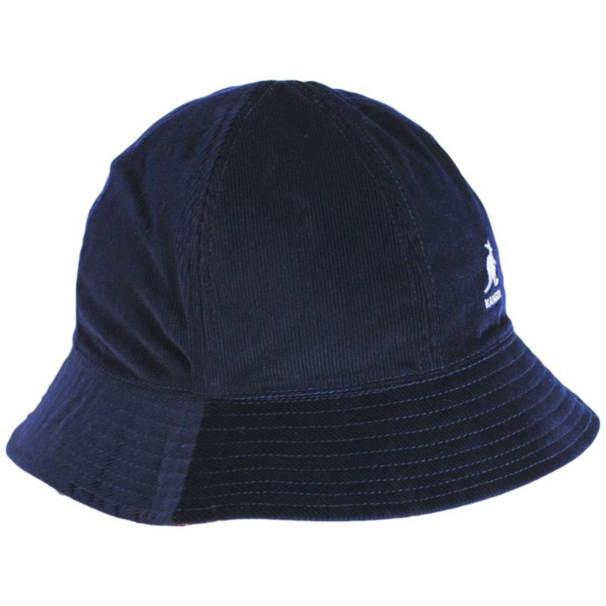 Kangol | Work Leisure Reversible Casual Bucket Hat | 185795 | under | DARK BLUE