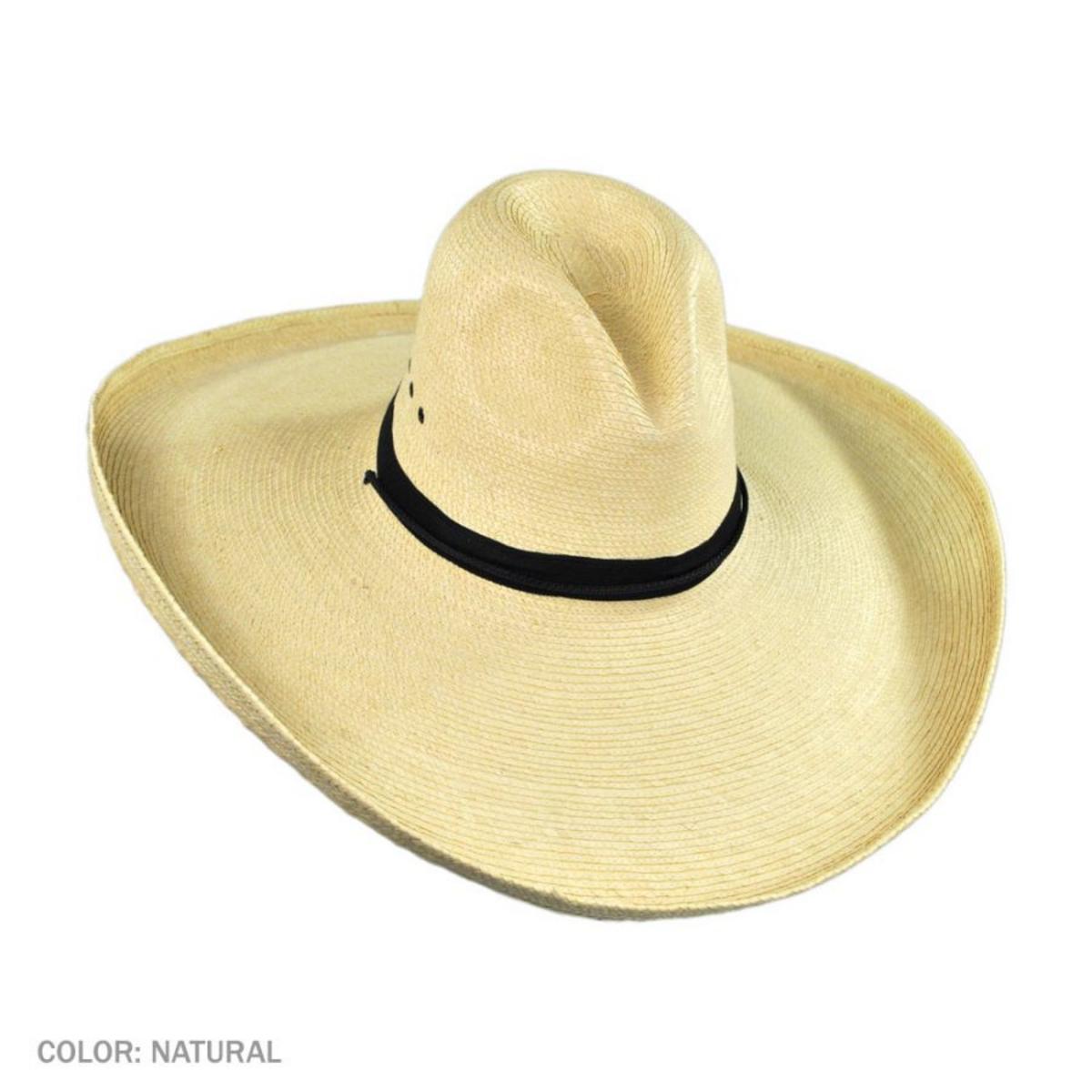 SunBody Hats | Gus Wide Brim Guatemalan Palm Leaf Straw Hat | 128200 | under | NATURAL