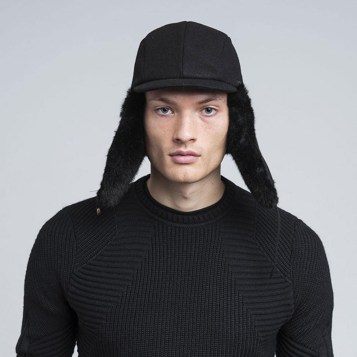 Kangol | Wool Blend Aviator Hat | 201134 | lsmone | BLACK