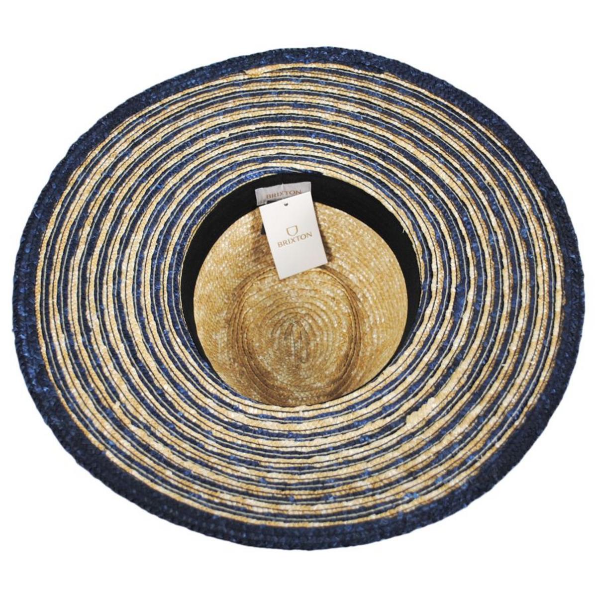 Joanna Festival Wheat Straw Fedora Hat