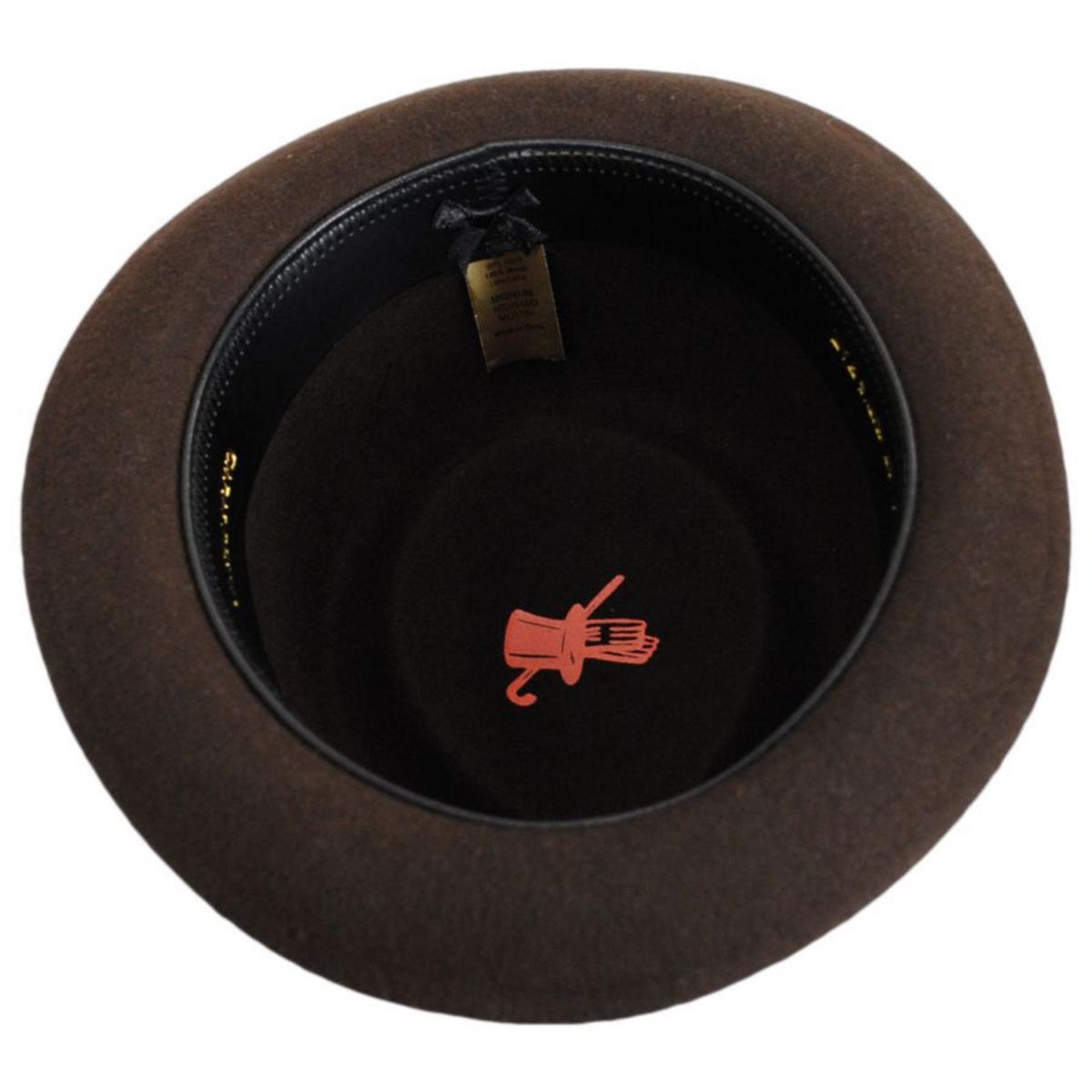 Kid's Wool Felt C-Crown Trilby Fedora Hat