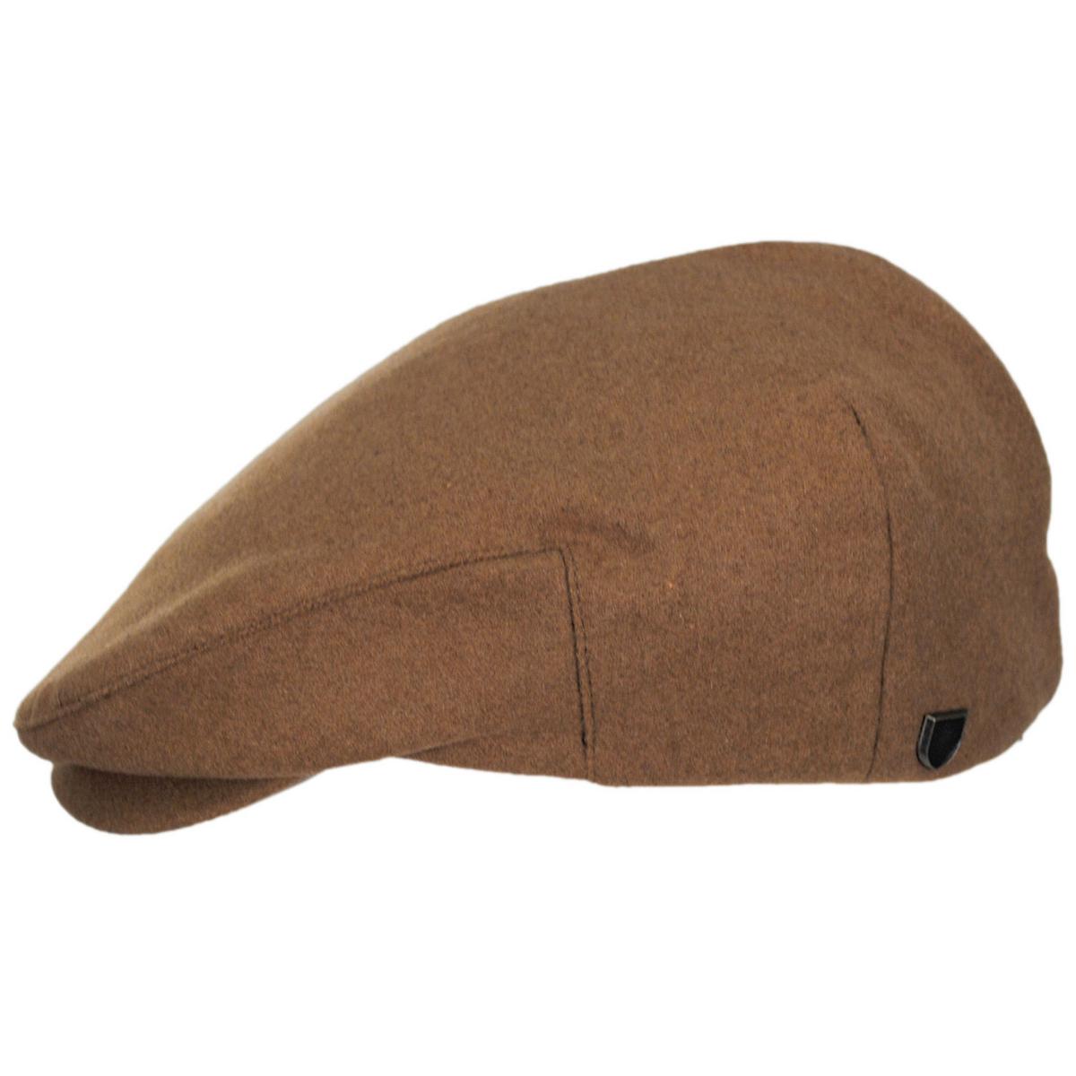 BRIXTON HATS | Hooligan Melton Wool Ivy Cap | 161521 | profile | CAMEL