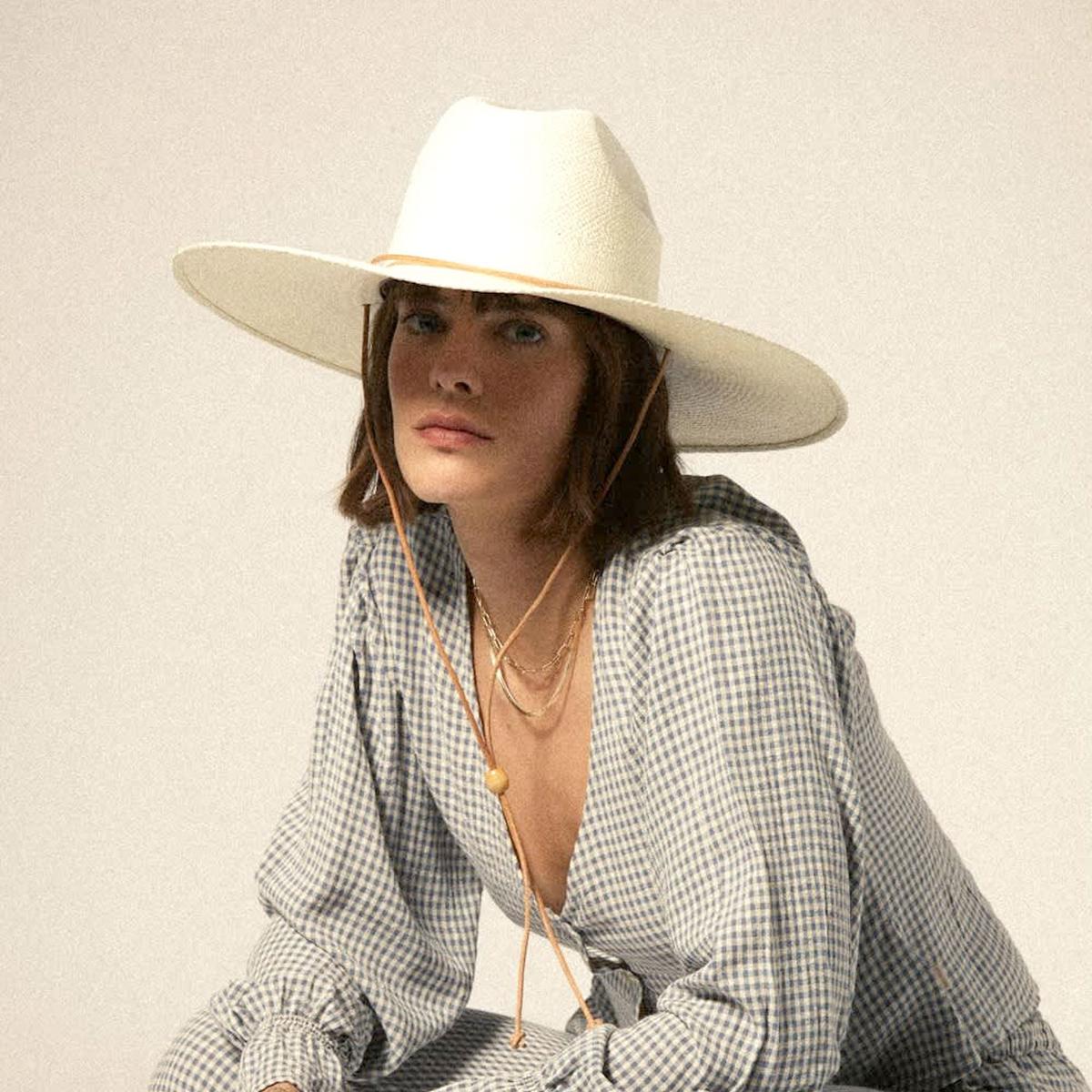BRIXTON HATS | Marina Panama Straw Lifeguard Hat | 128361 | lsftwo | PANAMA WHITE