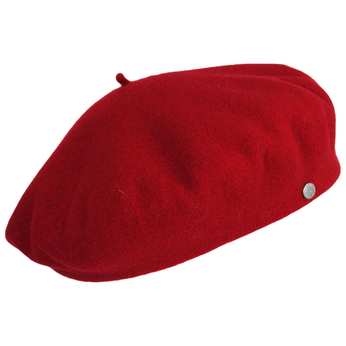 Jaxon Hats | Wool Basque Beret by Heritage par Laulhere | 151051 | lead | HERMES