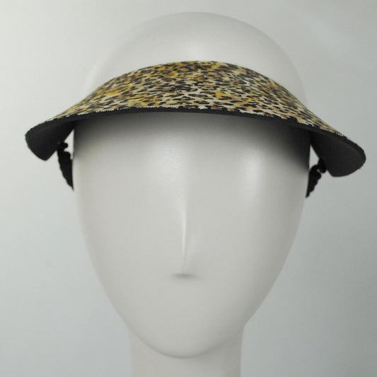 The Incredible Sunvisor | Springlace Cheetah Sunvisor | 196371 | front | TAN
