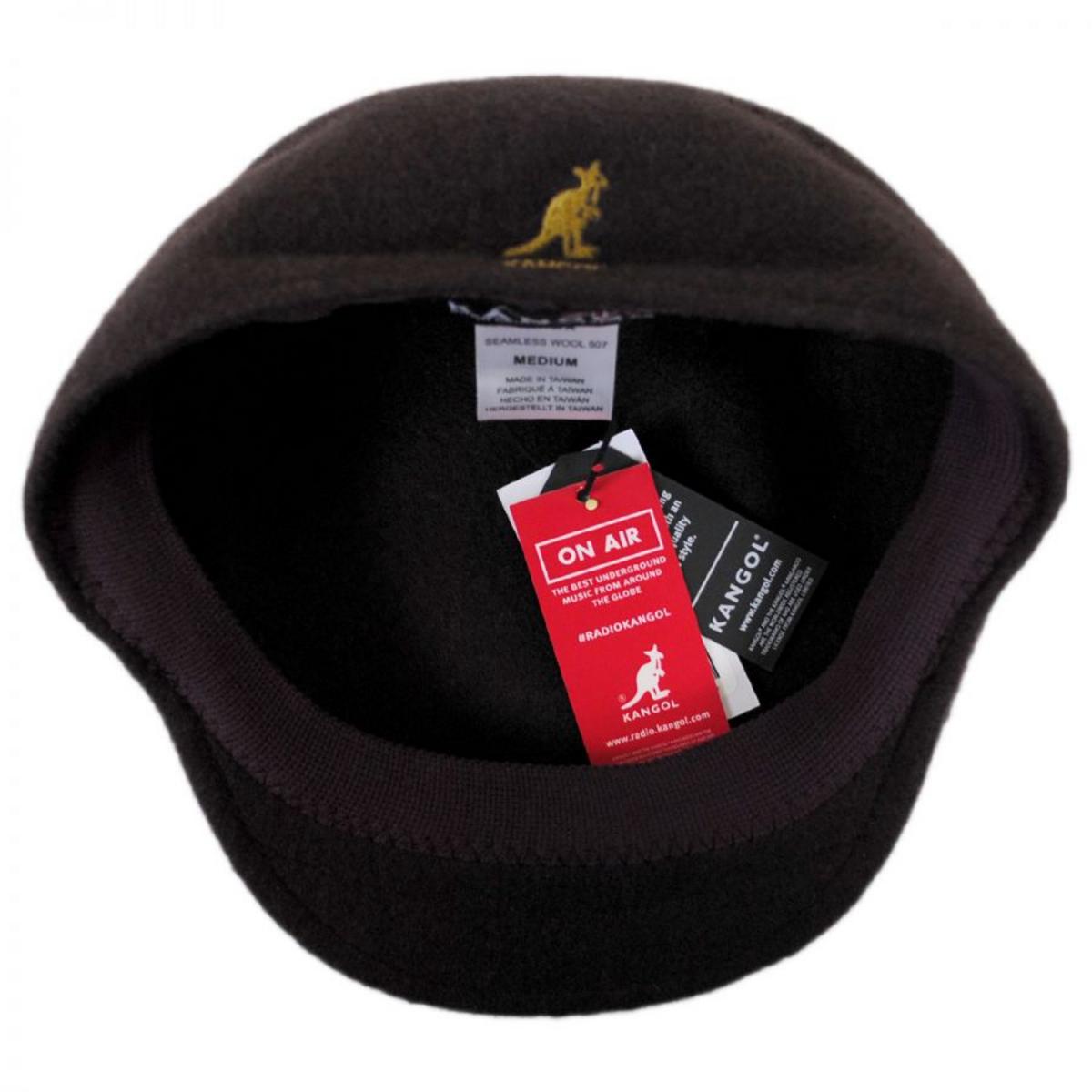 Kangol | Seamless Wool 507 Ivy Cap | 160925 | under | ESPRESSO
